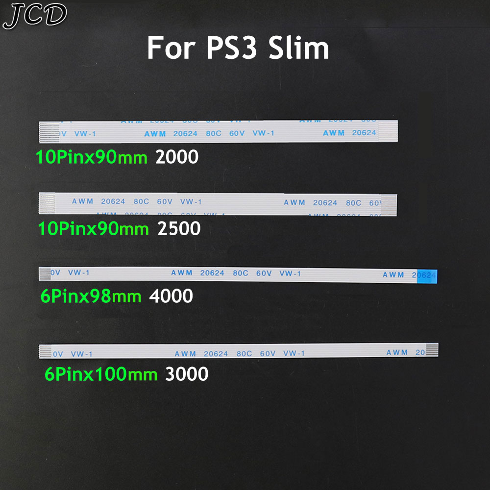 Gaming Accessories Kit - JCD 10pcs For Sony PS3 Slim