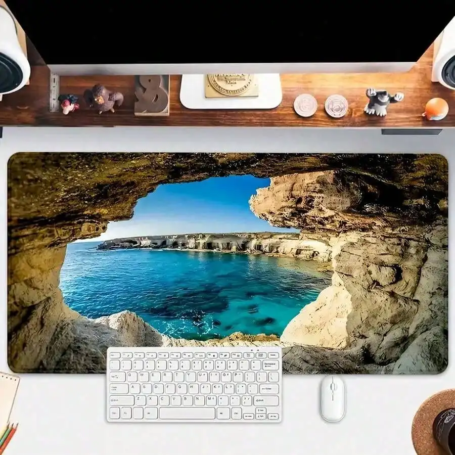 Blue Ocean Mouse Pad Summer Be - Gaming Accessories Gifts For Men recension och pris