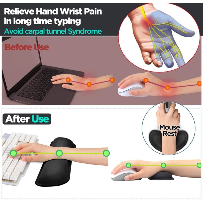 Ergonomic Keyboard Wrist Rest  - Gaming Accessories On Sale recension och pris
