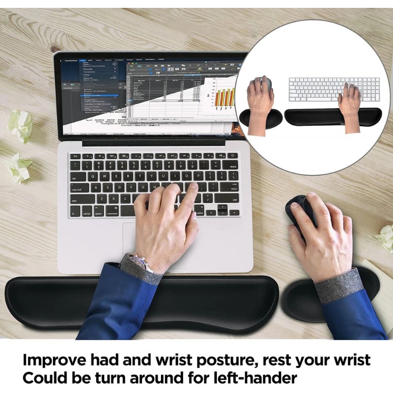 Ergonomic Keyboard Wrist Rest  - Gaming Accessories On Sale recension och pris