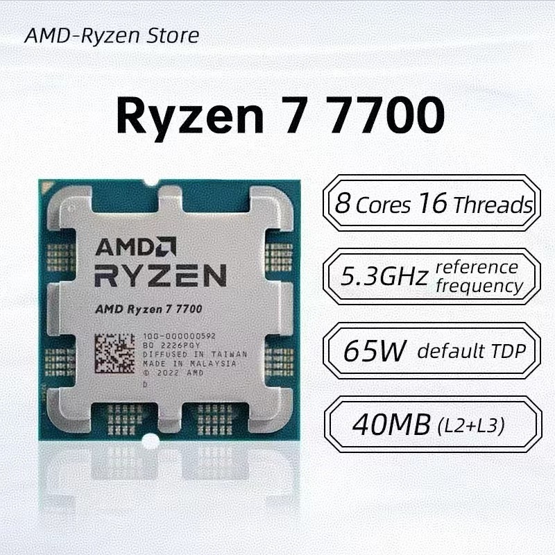 AM5 Slot Gaming Desktop CPU AM - Amd Cpu Ryzen 7 recension och pris
