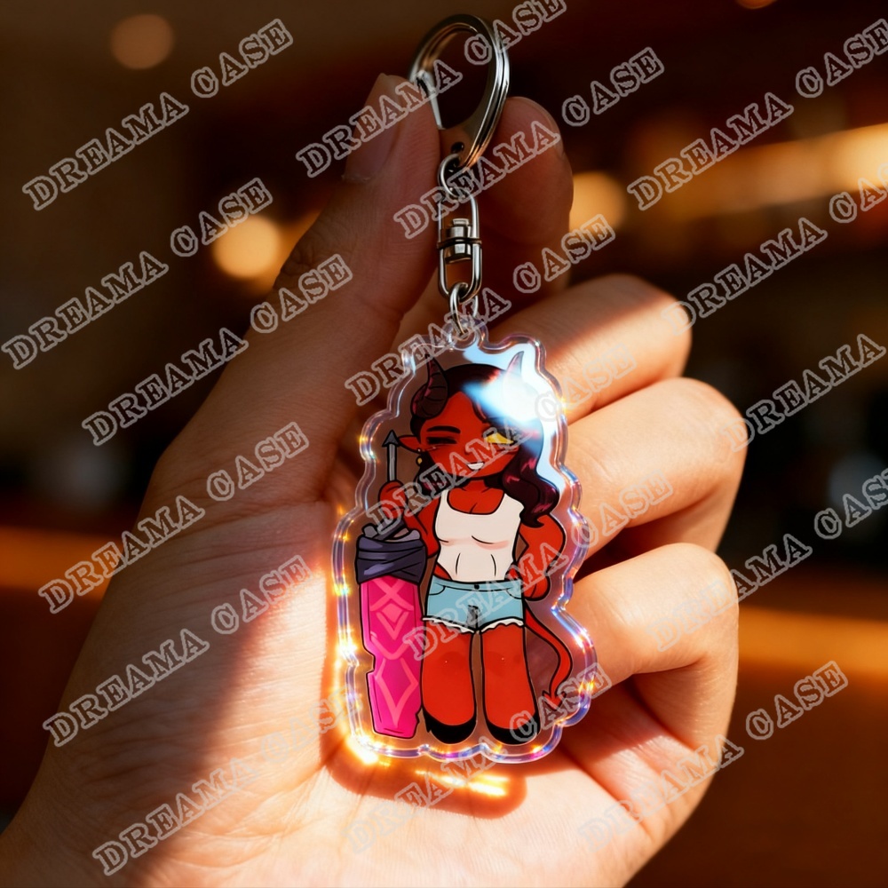 Cute Cartoon Chibi Keychain fo - Gaming Accessories Gifts For Men recension och pris