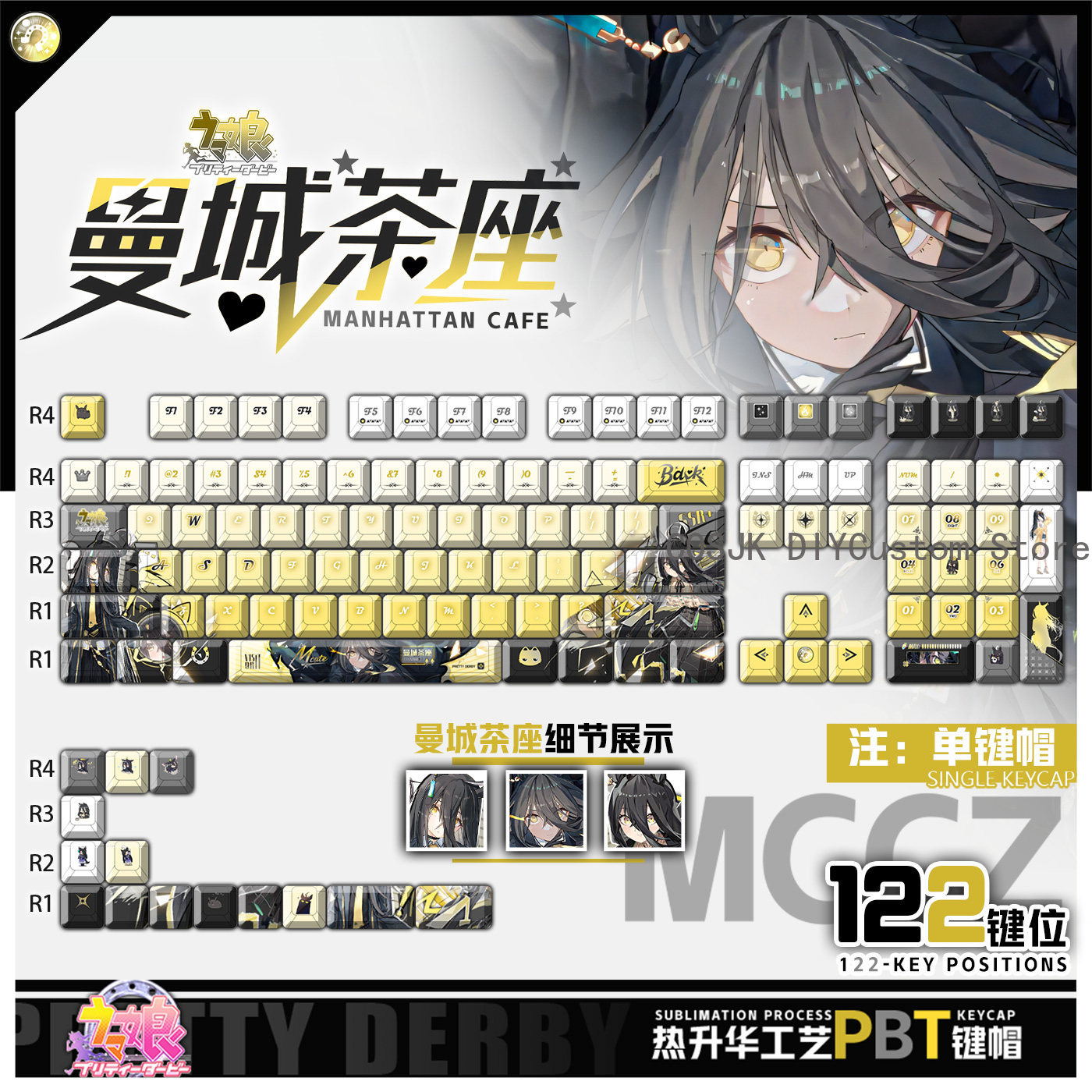 122 Keys Anime Umamusume: Pret - Gaming Accessories Gamestop recension och pris