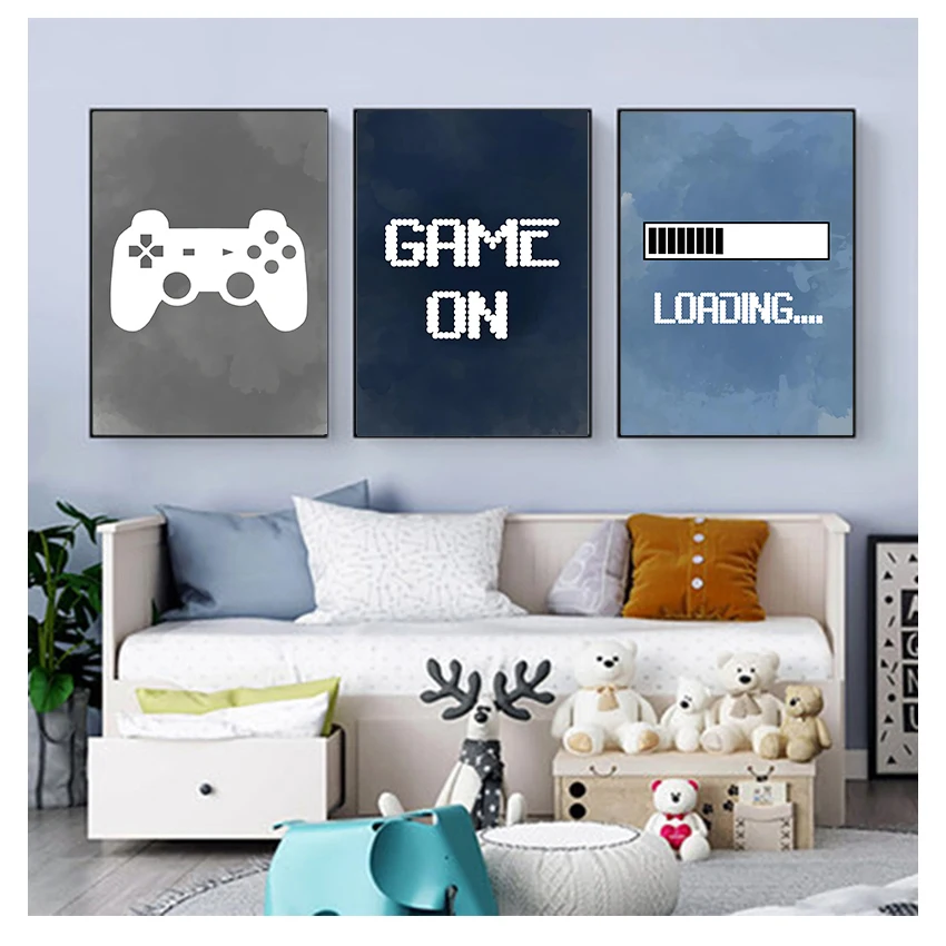 Nursery Boys Wall Decor , Gami - Gaming Accessories For Bedroom recension och pris