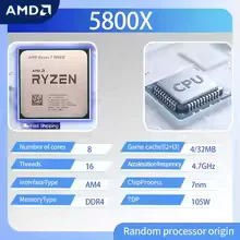Old PC Upgrade AMD Ryzen 7 580 - Amd Cpu Ryzen 7 recension och pris