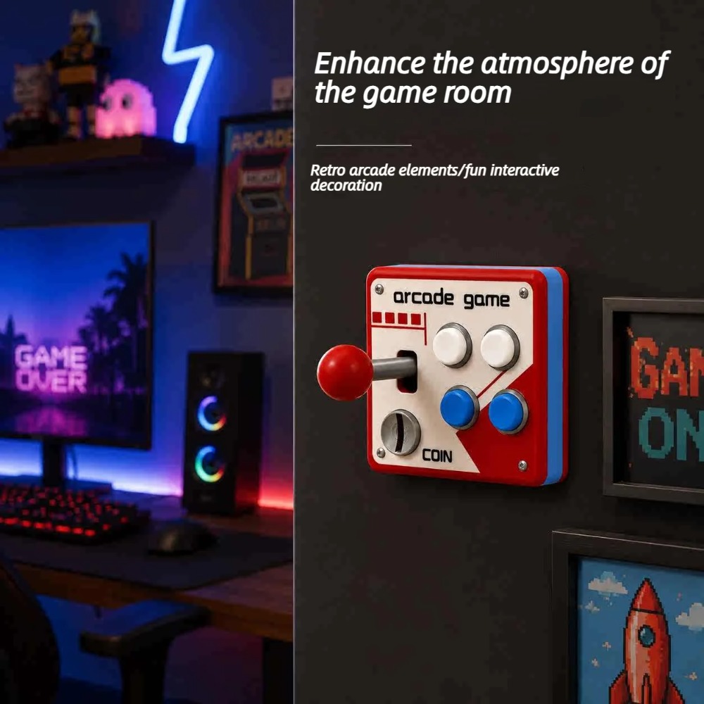 Retro Arcade Joystick Switch P - Vintage Gaming Accessories recension och pris
