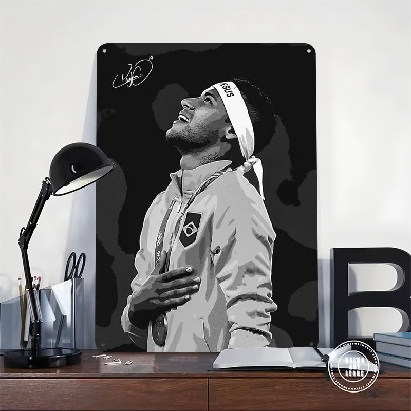 Neymar Jr. Portrait Poster Cus - Vintage Gaming Accessories recension och pris
