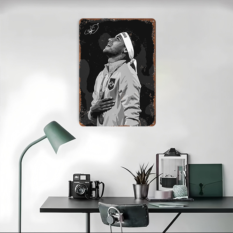 Neymar Jr. Portrait Poster Cus - Vintage Gaming Accessories recension och pris