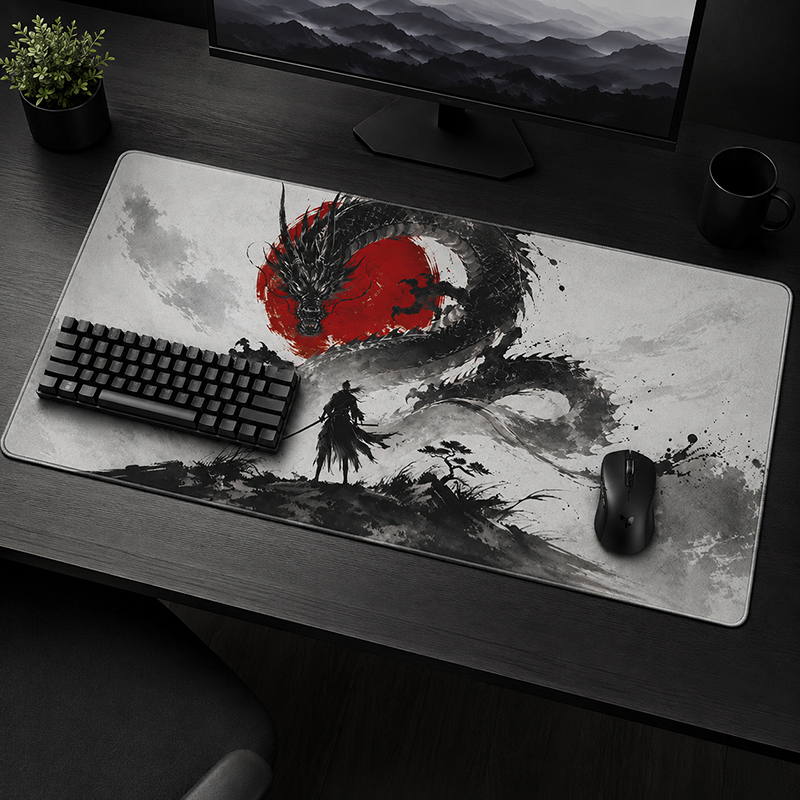 Mouse Pad Gaming Ink Dragon pr - Gaming Accessories On Sale recension och pris