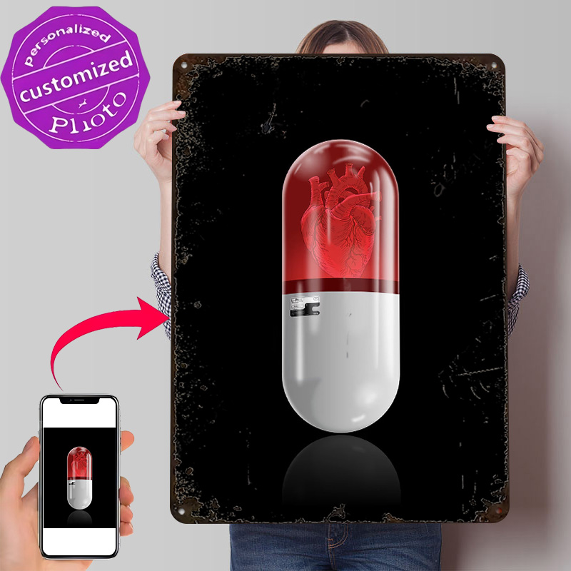 L Pill Poster Retro 3D Printed - Gaming Accessories Gifts For Men recension och pris