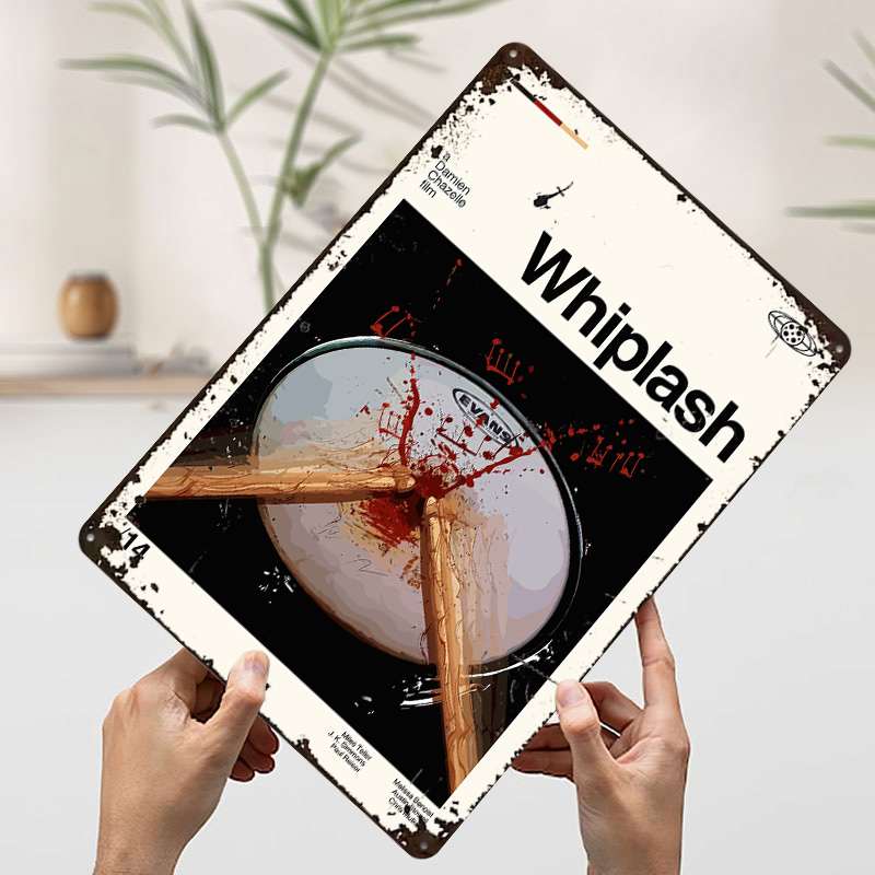 Whiplash Poster Retro 3D Print - Gaming Accessories Gifts For Men recension och pris