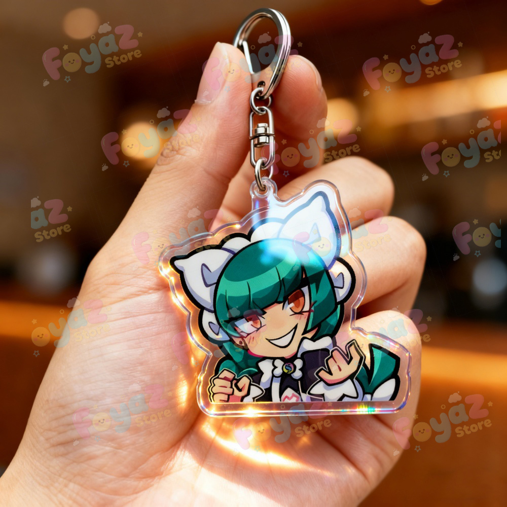 Cute Game Chibi Keychain for A - Gaming Accessories Gifts For Men recension och pris
