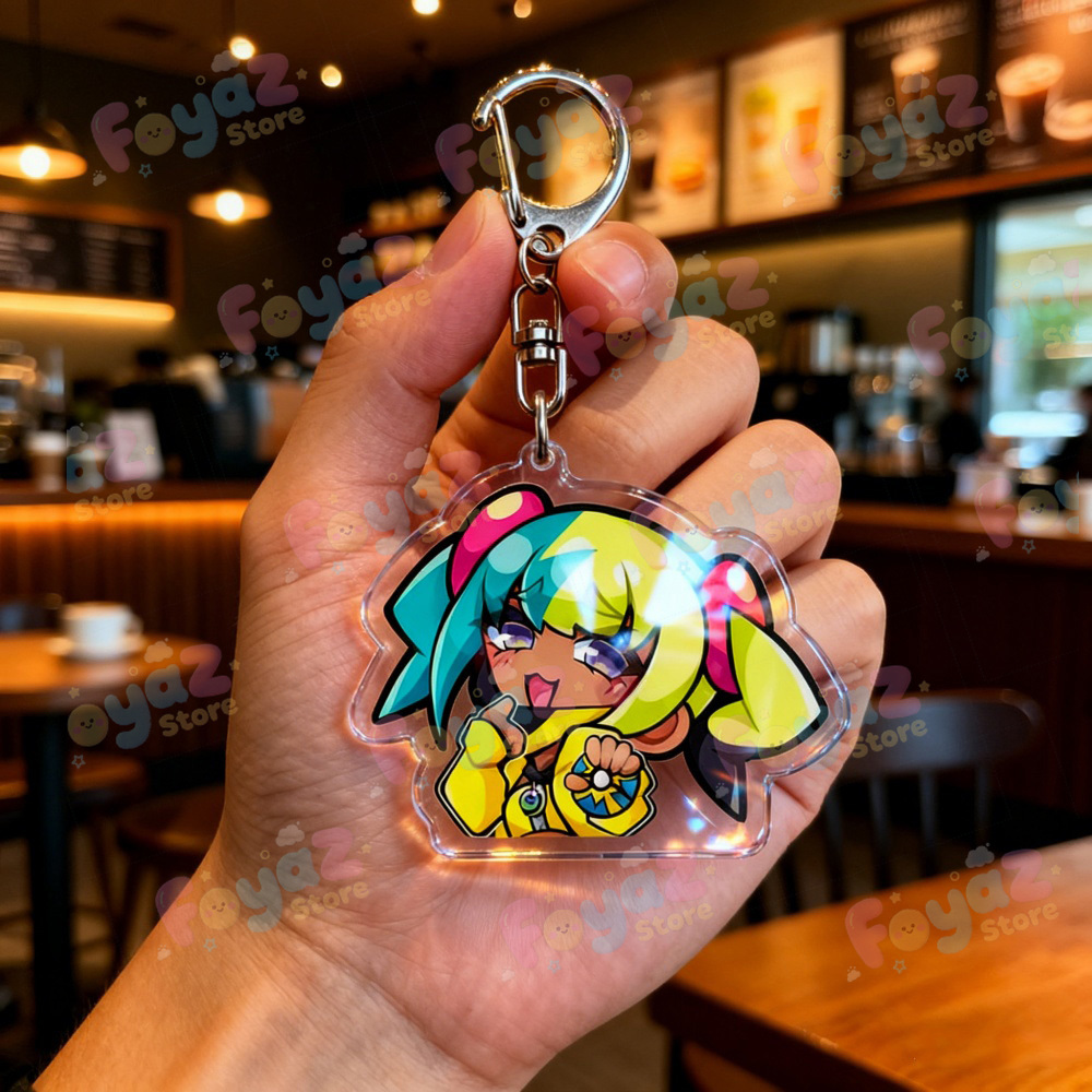 Cute Game Chibi Keychain for A - Gaming Accessories Gifts For Men recension och pris