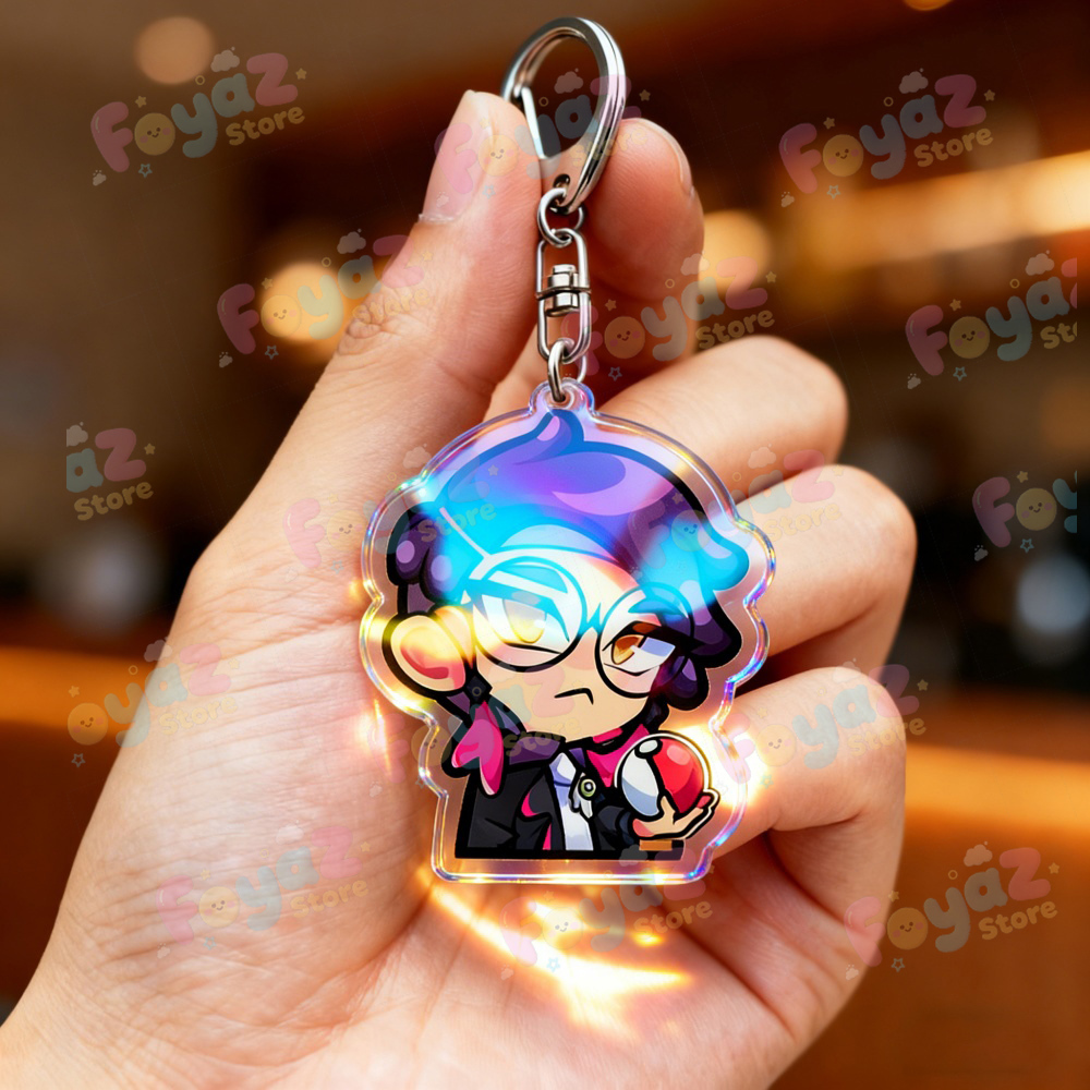 Cute Game Chibi Keychain for A - Gaming Accessories Gifts For Men recension och pris