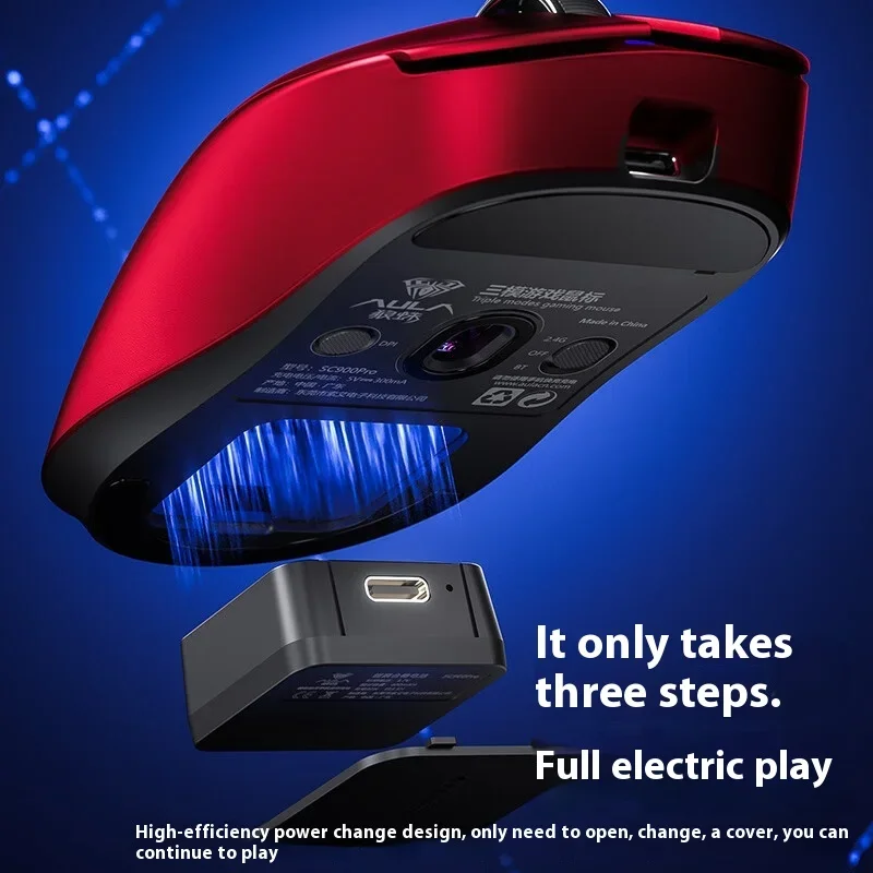 AULA SC900 Mouse Mouse Paw3950 - Gaming Accessories Gamer recension och pris