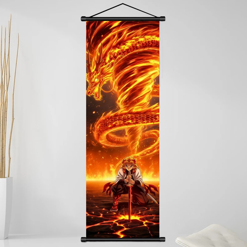Demon Slayer Kyojuro Rengoku H - Gaming Accessories For Bedroom recension och pris