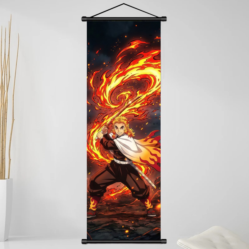 Demon Slayer Kyojuro Rengoku H - Gaming Accessories For Bedroom recension och pris