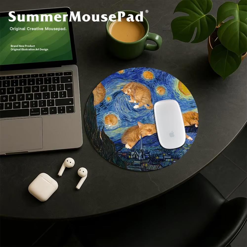 Cute Cats Mouse Pad Vintage St - Vintage Gaming Accessories recension och pris