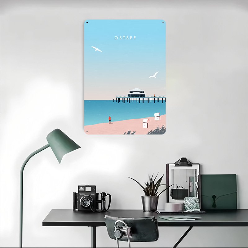 Baltic Sea Poster Customized V - Vintage Gaming Accessories recension och pris