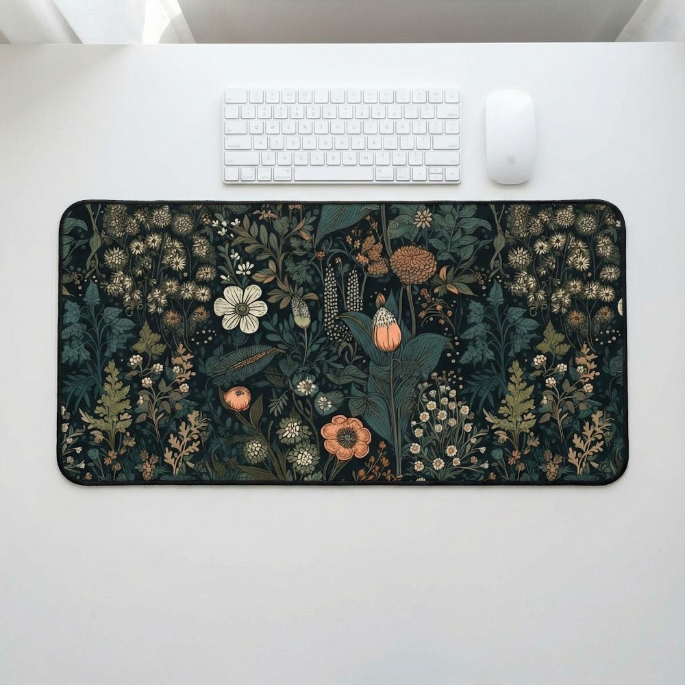 Dark Cottagecore Mat, Floral D - Vintage Gaming Accessories recension och pris