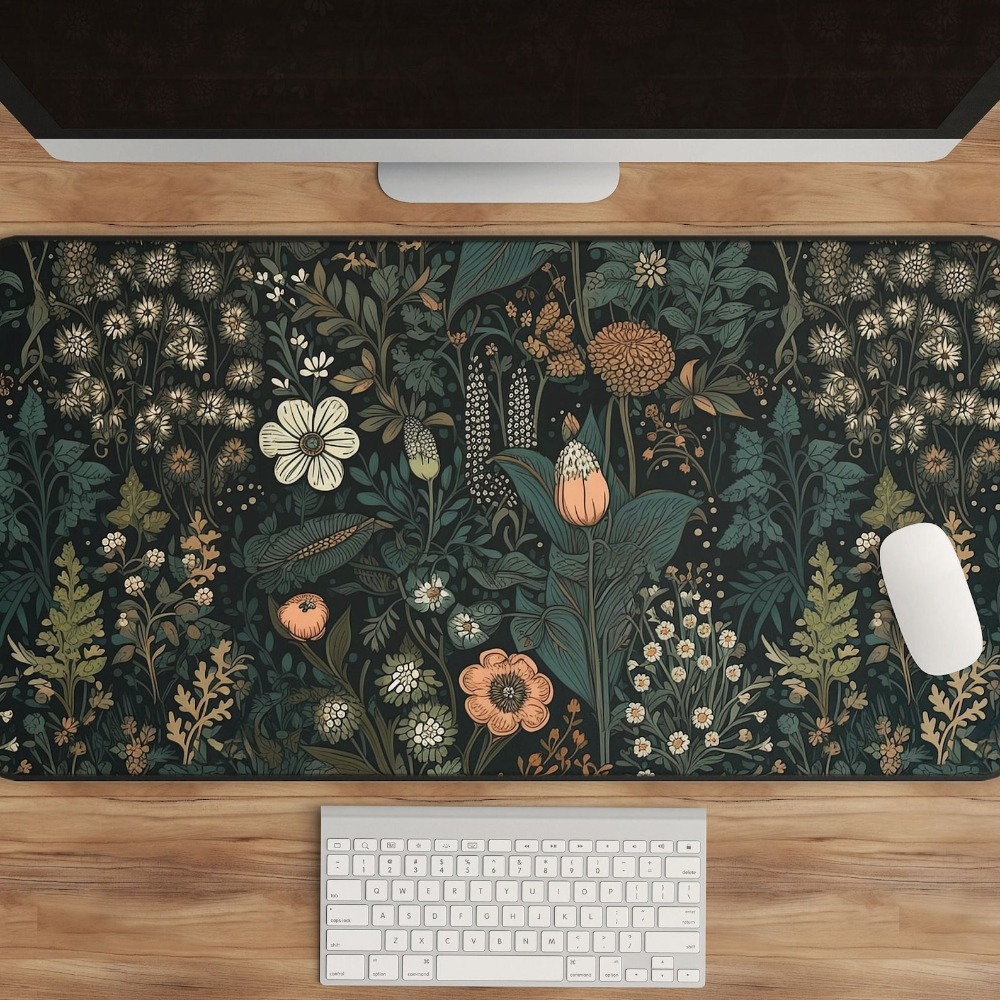 Dark Cottagecore Mat, Floral D - Vintage Gaming Accessories recension och pris