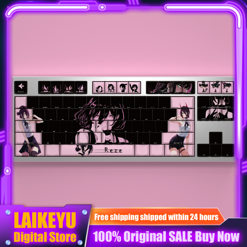 Chainsaw Man Lace Anime Keycap - Gaming Accessories Gifts For Men recension och pris