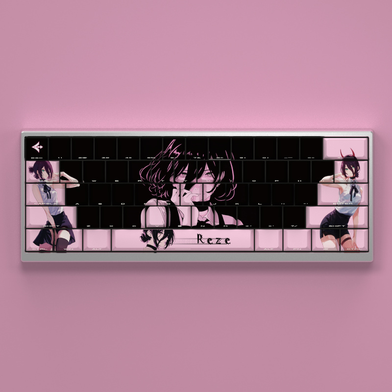 Chainsaw Man Lace Anime Keycap - Gaming Accessories Gifts For Men recension och pris