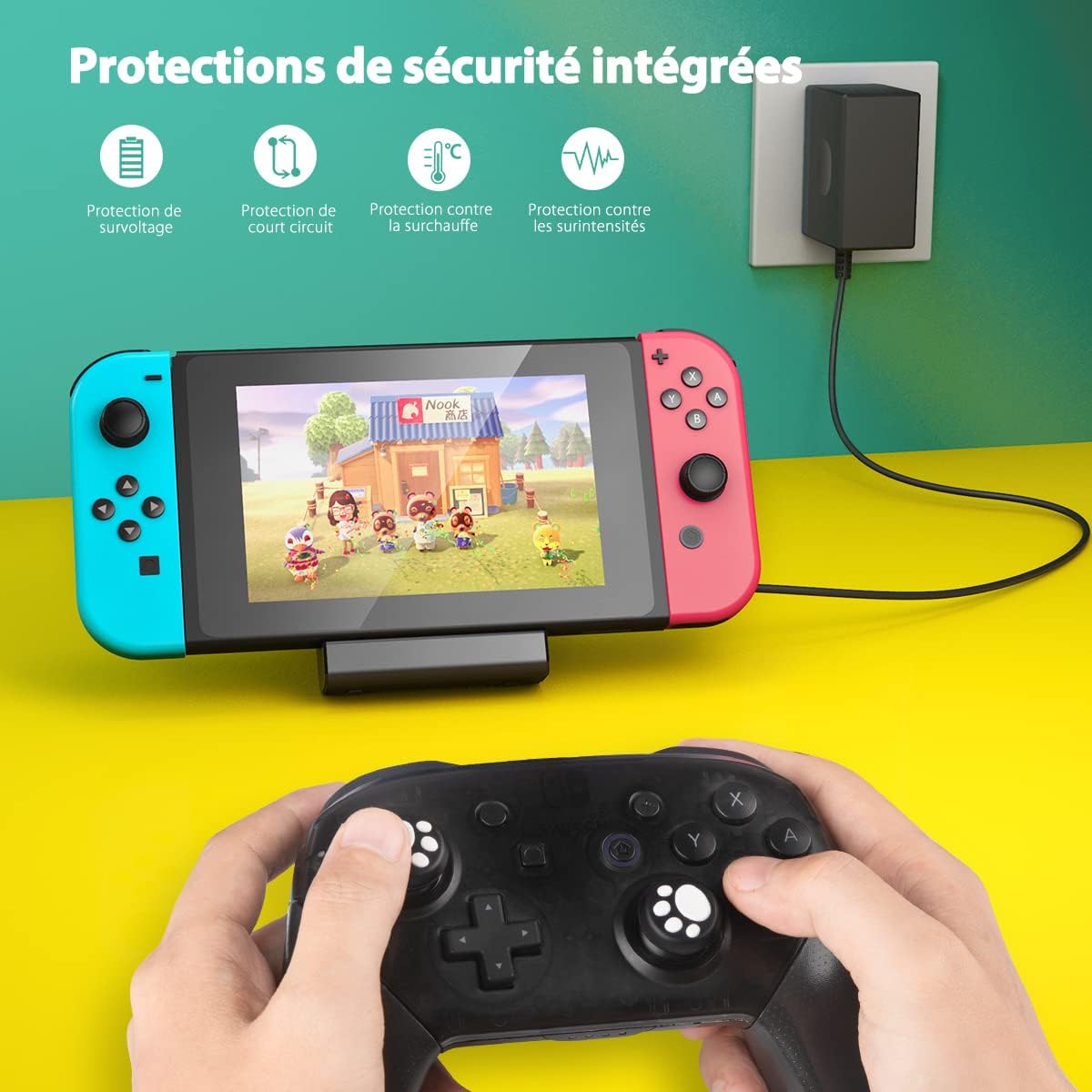 For Switch Dock for Switch Lit - Zelda Gaming Accessories recension och pris