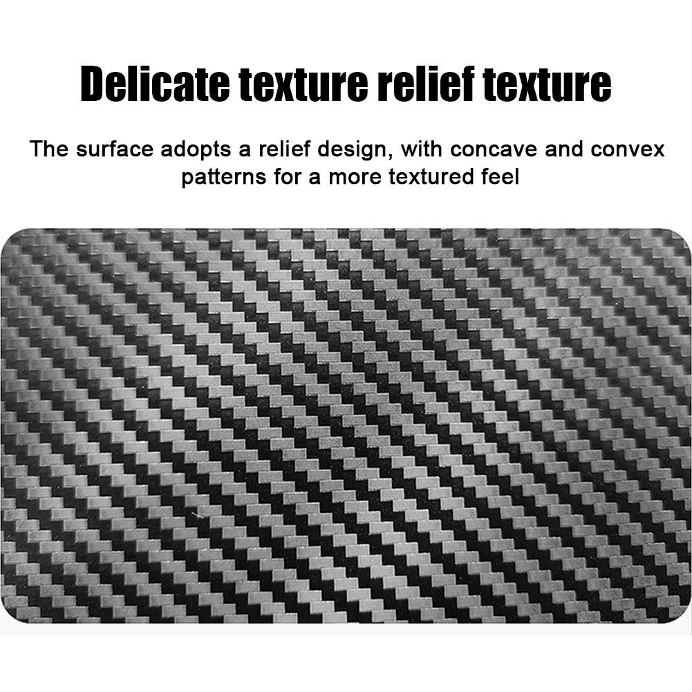 Carbon Fiber Patterned Sticker - Gaming Accessories Kit recension och pris